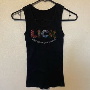 Vintage “Lick” Candy Store Tank